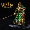 National trend pendant, color alloy large knife, Guan Gong car ornament, martial arts gift, car interior decoration, perfume holder Specification image